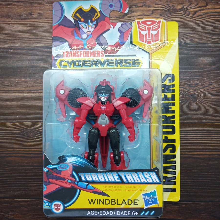 Hasbro. CYBERVERSE WINDBLADE TRANSFORMER | Shopee Malaysia