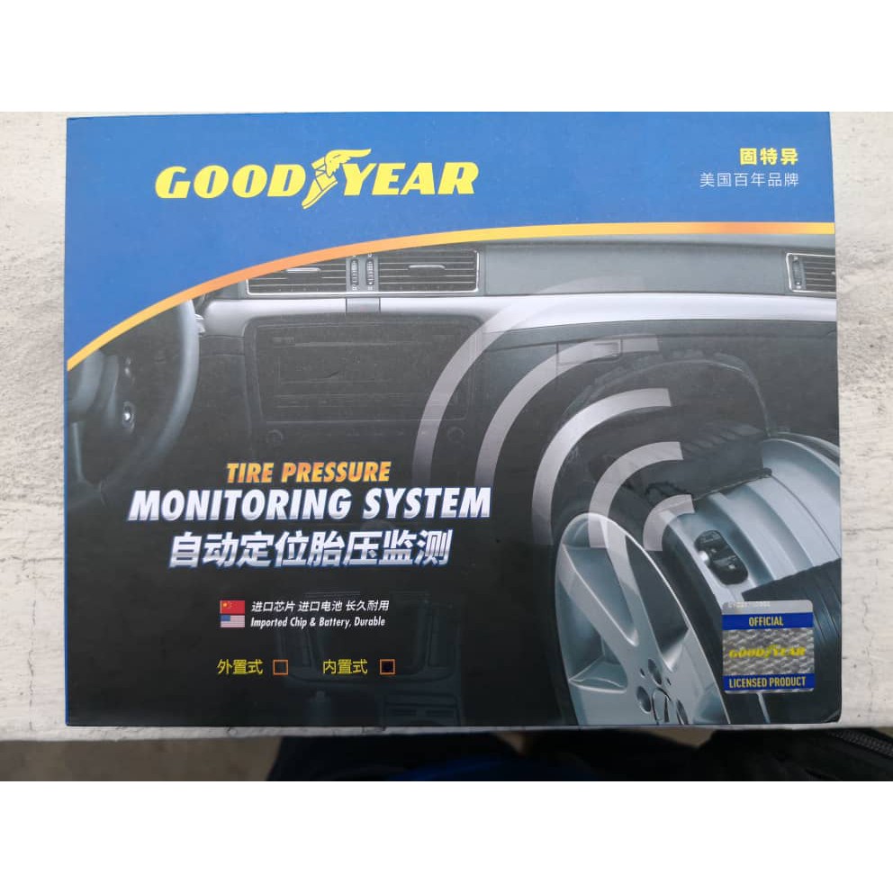 Goodyear Tire Pressure Monitoring System , Internal Sensor, TPMS ...