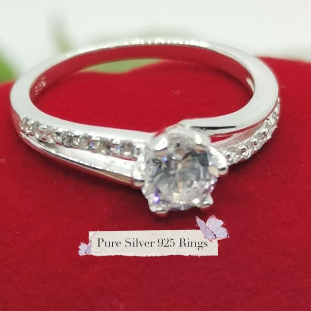 Original Silver 925 Rings For Ladies/Cincin perempuan Perak 925[Ready Stock]