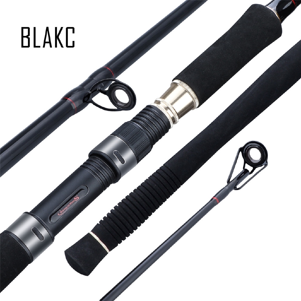 Surf Fishing Rod 2PC/3PC Travel Spinning Saltwater Pole , 48% OFF
