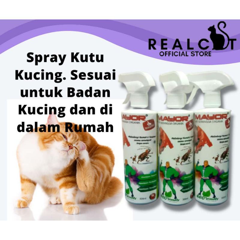 🧕🏻 Spray kutu kucing dan Anti serangga organic spray 500ML 🧕🏻 Shopee