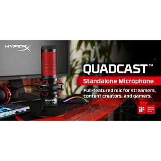 Buy the HyperX QuadCast Standalone Microphone ( 4P5P6AA ) online