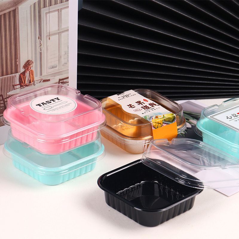 AR - (10PCS) Dessert Box/Pastry /Snack box/Cake box /Mini CupCake Box ...