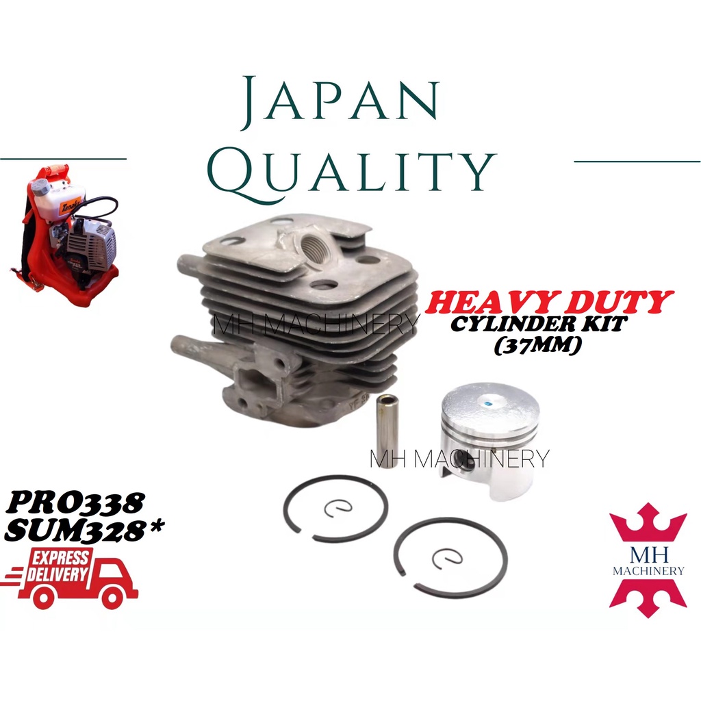 Mesin Rumput Block Cylinder kit (37mm)SUM 328 STAR/PRO338 Brush Cutter ...