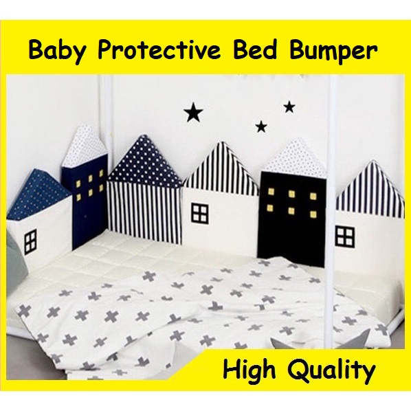 Baby Protective Bed Bumper Infant Crib Bumper Bed Protector Baby