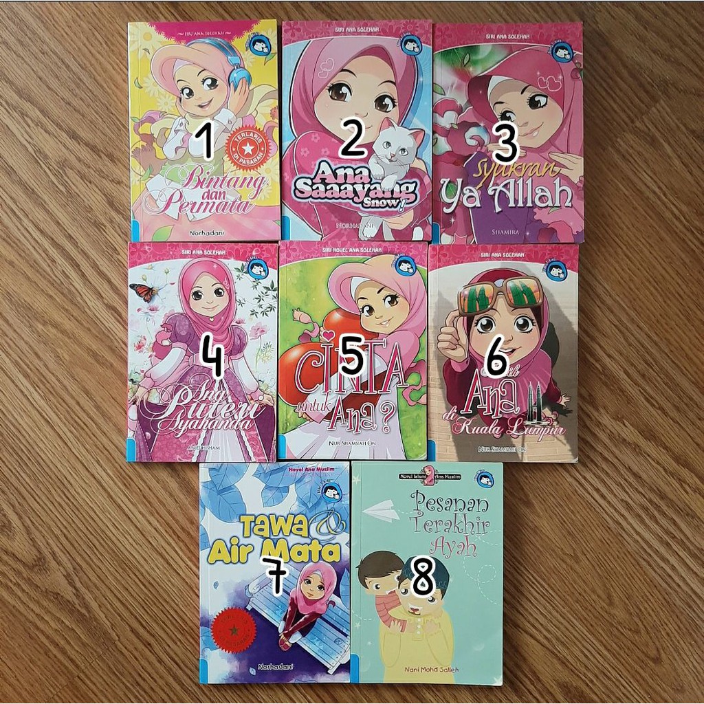 Novel Ana Muslim preloved (novel kanak-kanak) | Shopee Malaysia