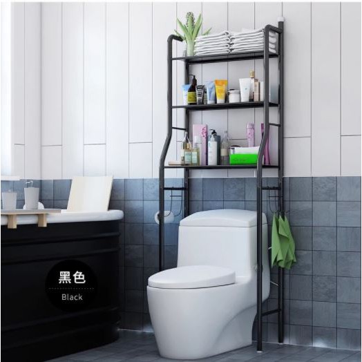 LYTA HOME Toilet Bowl Rack Rak Bilik Air DIY Bathroom Rack Toilet Storage Shelves L208 Shopee Malaysia