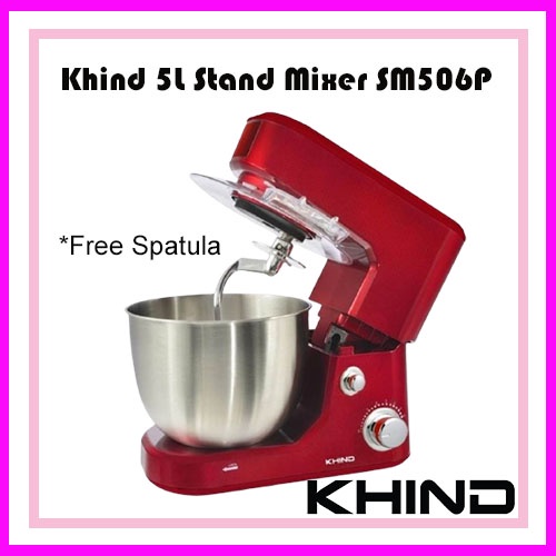 KHIND SM506P STAND MIXER 5L BOWL 1000W Shopee Malaysia