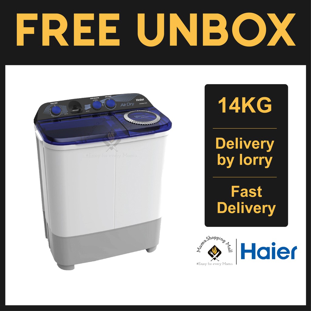 Haier 7/8/14/15Kg Semi Auto Washing Machine Mesin Basuh Series Air