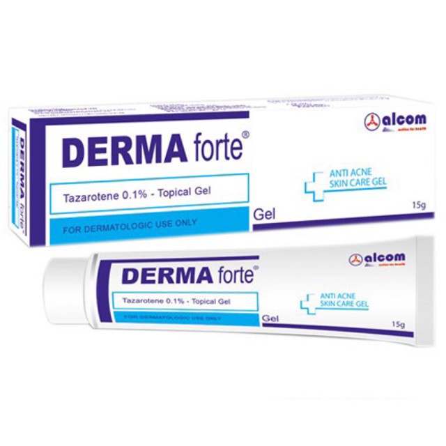 4 Tubes Derma Forte Advanced Gamma Gel – Soin Anti-Acné, Cicatrices Et Taches