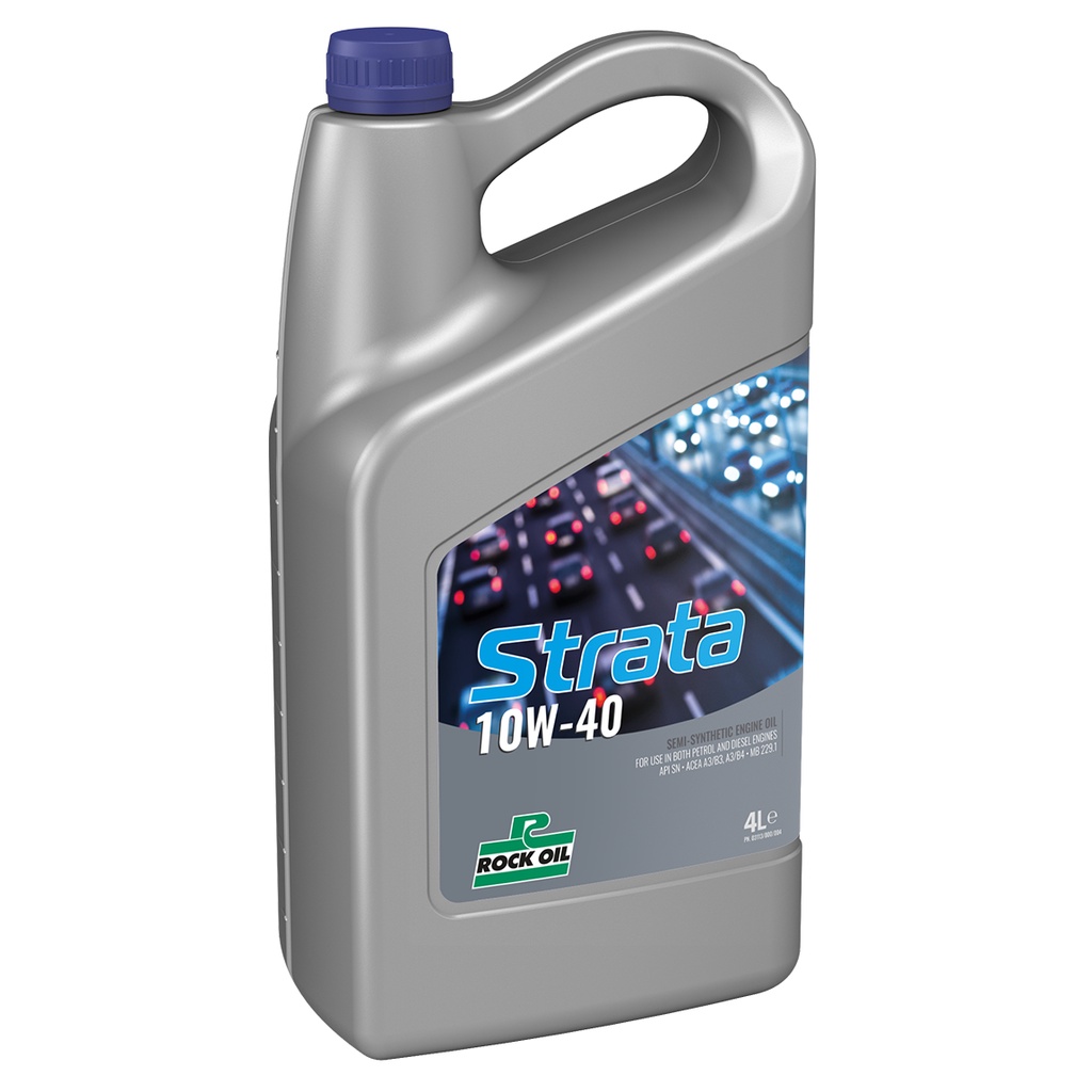 Rock Oil Strata 10W40 (4L) (Semi-Synthetic) | Shopee Malaysia