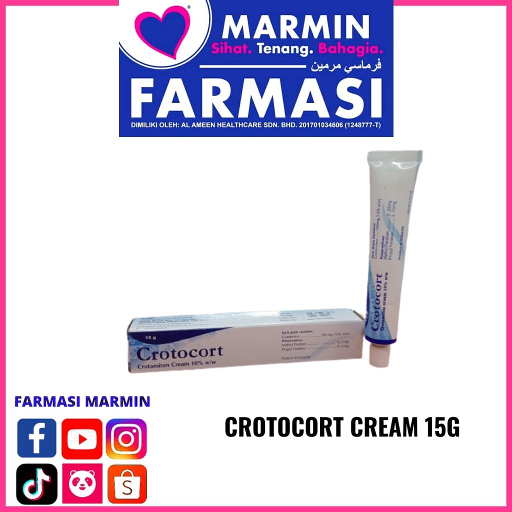 CROTOCORT CREAM 15 G (ORIGINAL) | Shopee Malaysia