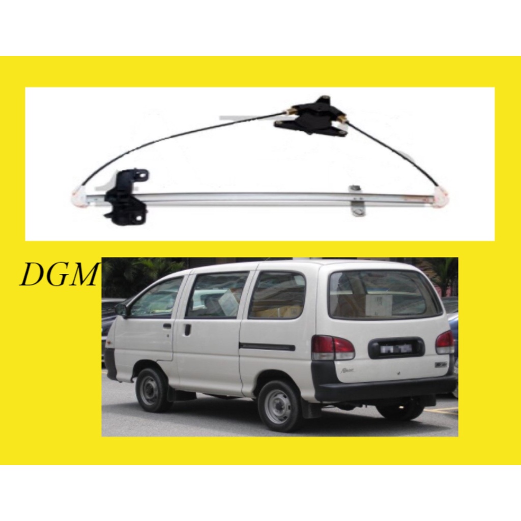 Perodua Rusa 1.3 1.6 Rear Door Regulator Gear / Side Sliding Door Gear ...