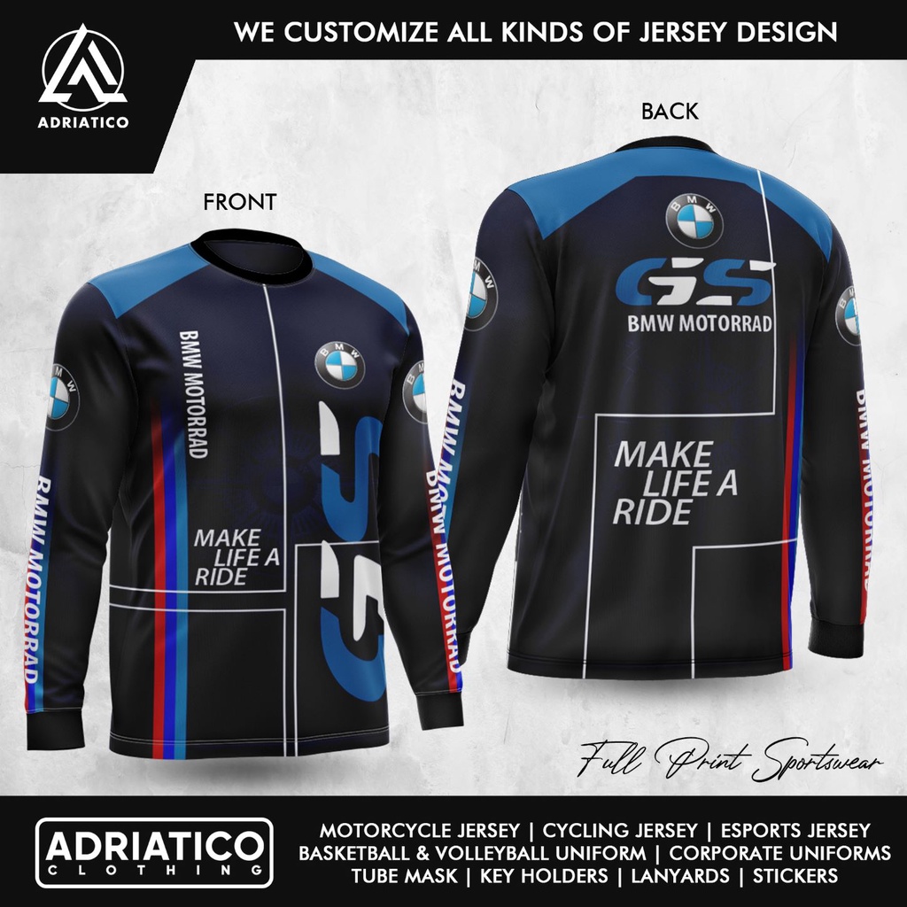 riding adriatico motorcycle jersey "bmw motorrad gs" | 006 | motorcycle ...