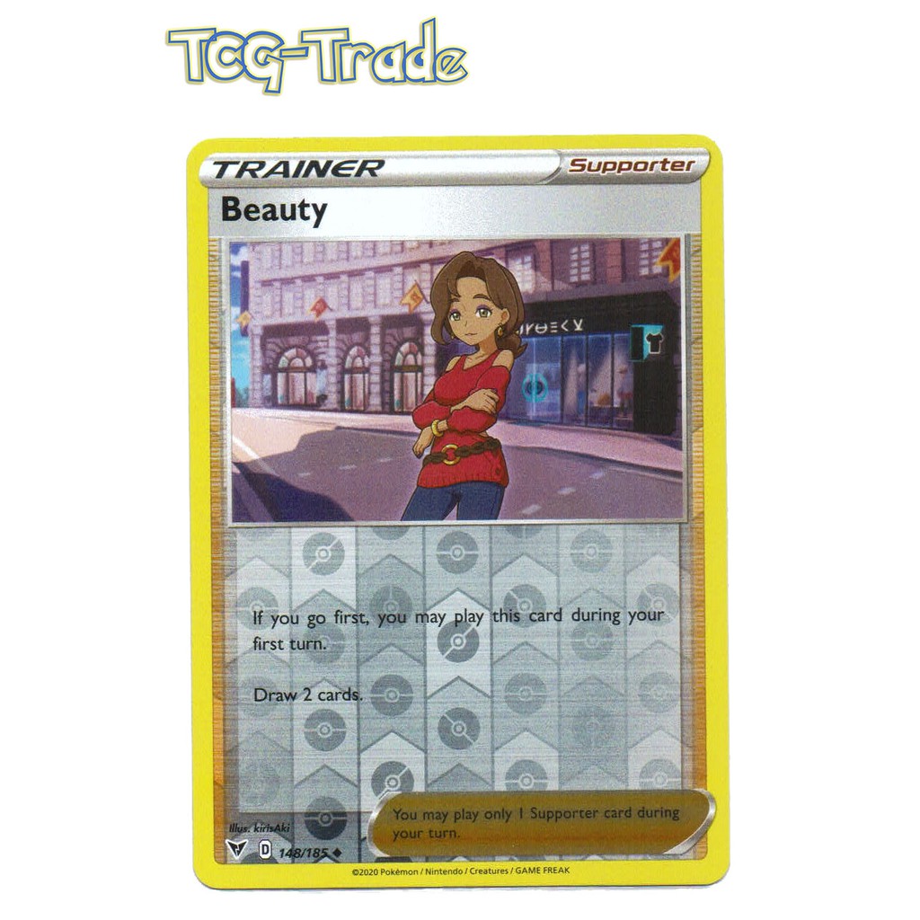 Pokemon TCG Singles] SS4 Vivid Voltage - 148/185 Beauty - Trainer/Supporter  | Shopee Malaysia
