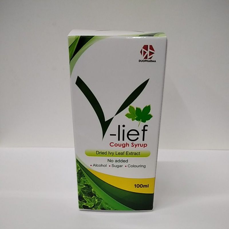 V Lief Cough Syrup Dried Ivy Leaf Extract Ml Shopee Malaysia