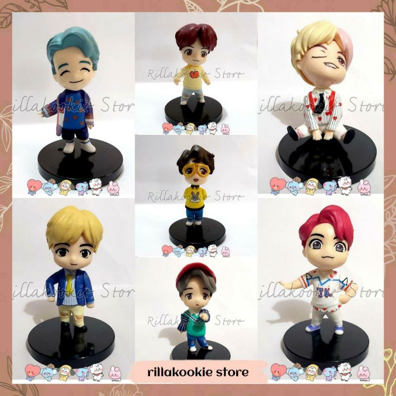 Ready Unofficial Mini Figure Pop Up Store BTS | Shopee Malaysia