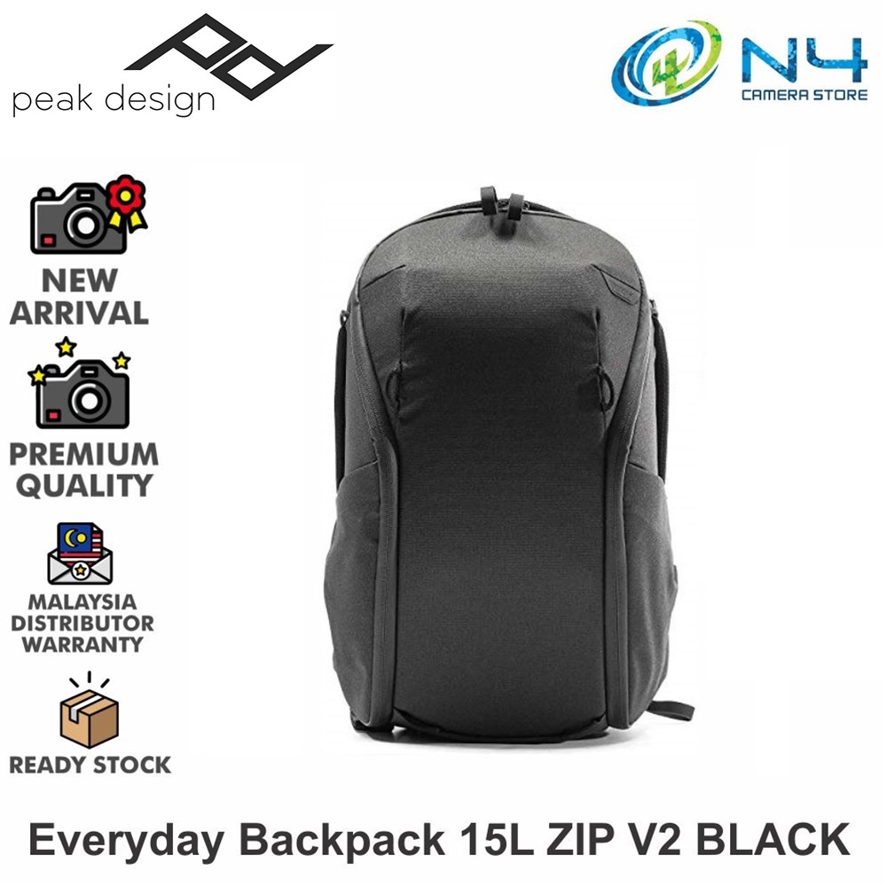 Peak Design Everyday Backpack Zip V2 (15L/20L) (Limited Lifetime ...