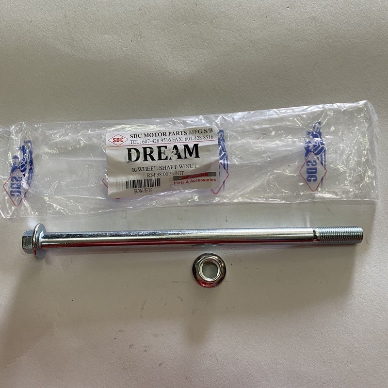 Honda Ex Dream Front Wheel Shaft Rear Wheel Shaft Sdc Shopee