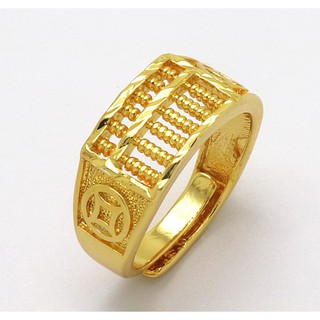 Chinese calculator clearance gold ring