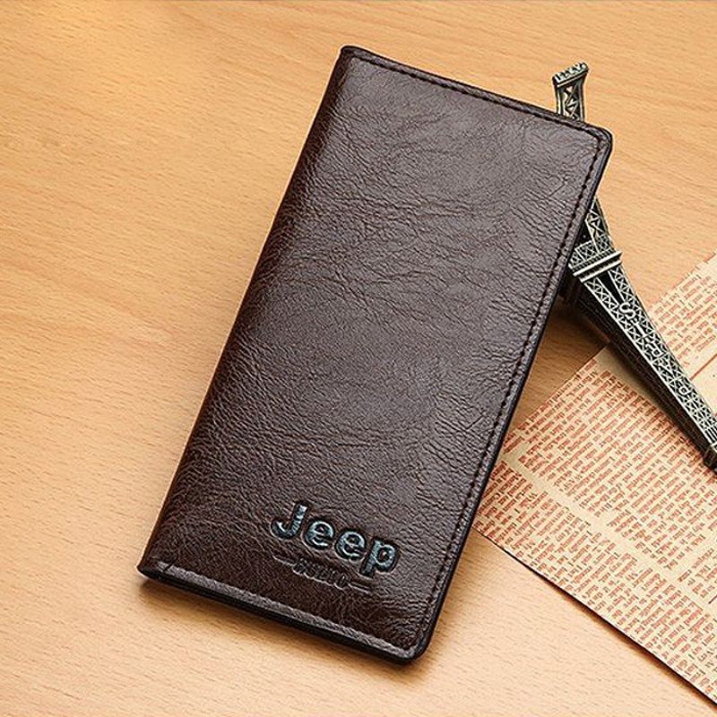 Jeep Buluo Men s Long Wallet beg duit lelaki men s wallet dompet purse long purse WL053 wl062 Shopee Malaysia