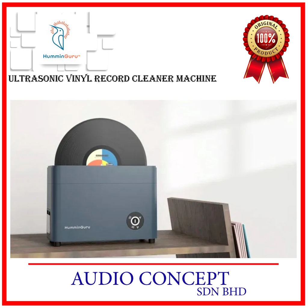 HumminGuru Ultrasonic Vinyl Record Cleaning Machine Shopee Malaysia