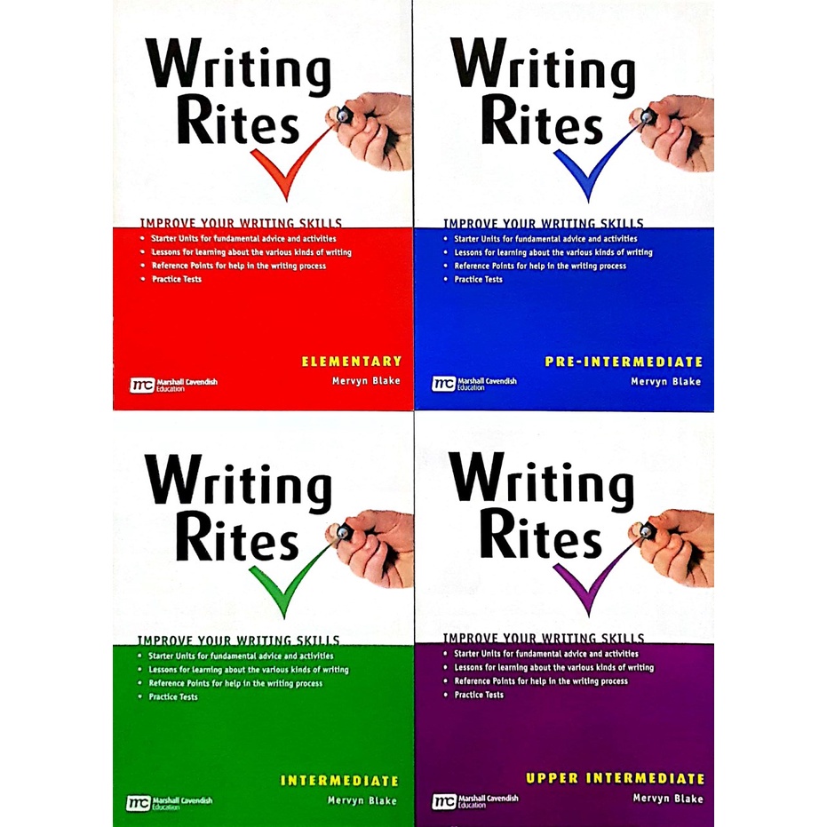 WRITING RITES- IMPROVE YOUR WRITING SKILLS (MARSHALL CAVENDISH ...