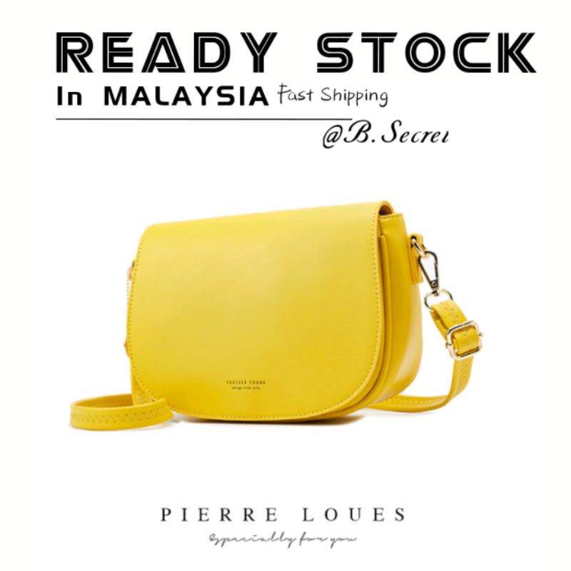 BAGSECRET👑Pierre Loues ORIGINAL Women Bag Forever Young Sling Bag