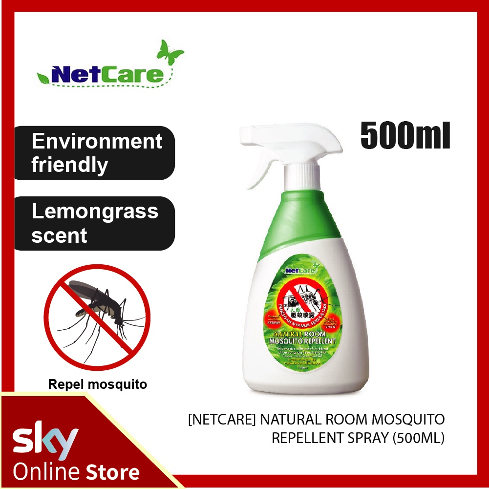 [NETCARE] NATURAL ROOM MOSQUITO REPELLENT SPRAY (500ML) | Shopee Malaysia