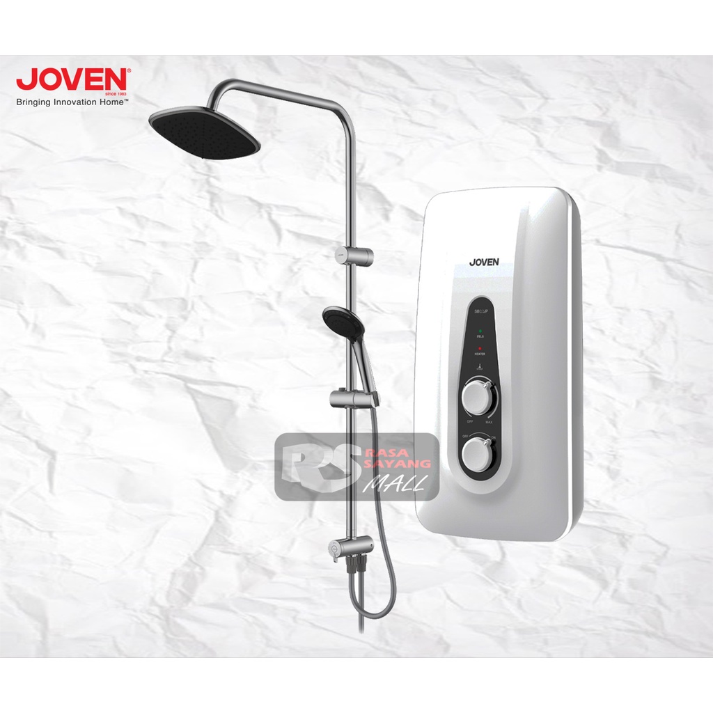 JOVEN SB11iP-RS DC PUMP INSTANT WATER HEATER WITH RAIN SHOWER (WHITE)/ JOVEN  DC PUMP Water Heater SB11iPRS WHITE COLOUR | Shopee Malaysia