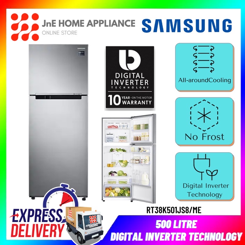 Samsung Top Mount Freezer with Digital Inverter Technology, 500L ...