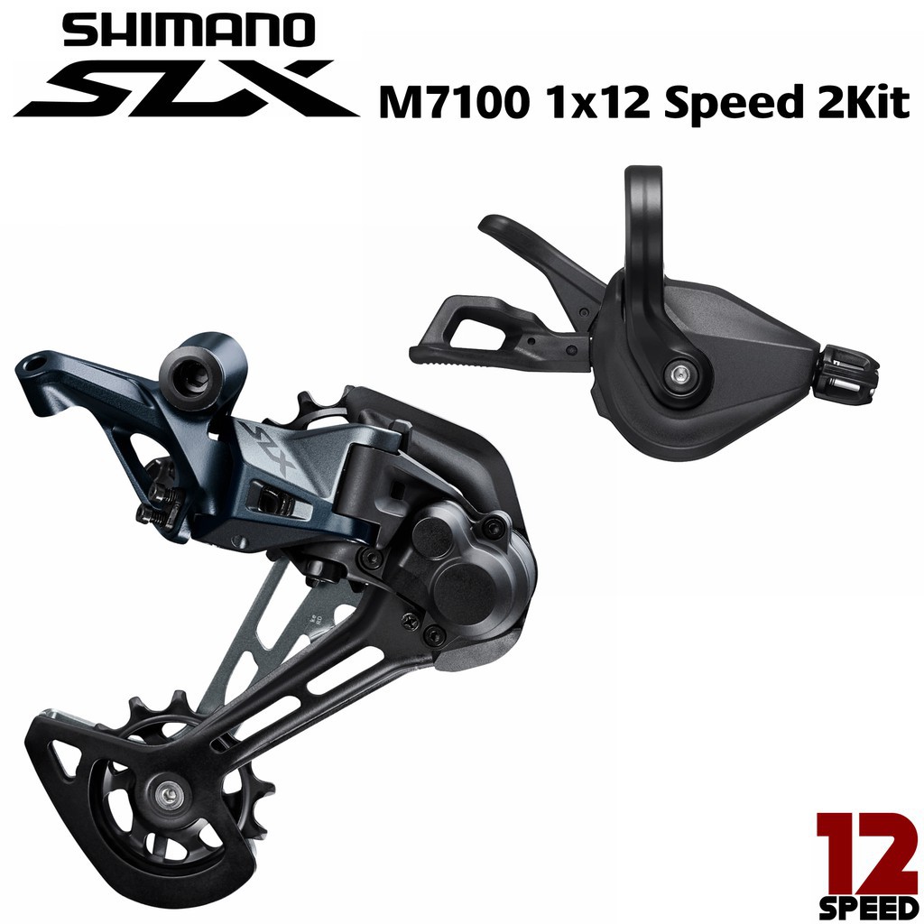 SHIMANO SLX REAR DERAILEUR RD + SHIFTER COMBO M7100 FOR 12SPEED SYSTEM ...