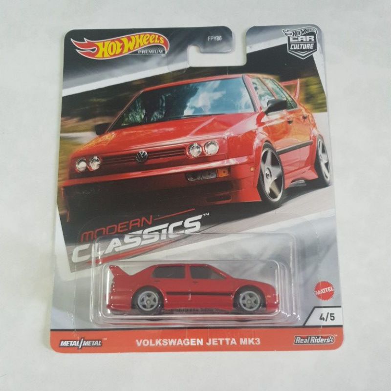 Hot Wheels Modern Classics VW Volkswagen Jetta Red/ Subaru Impreza 22B ...