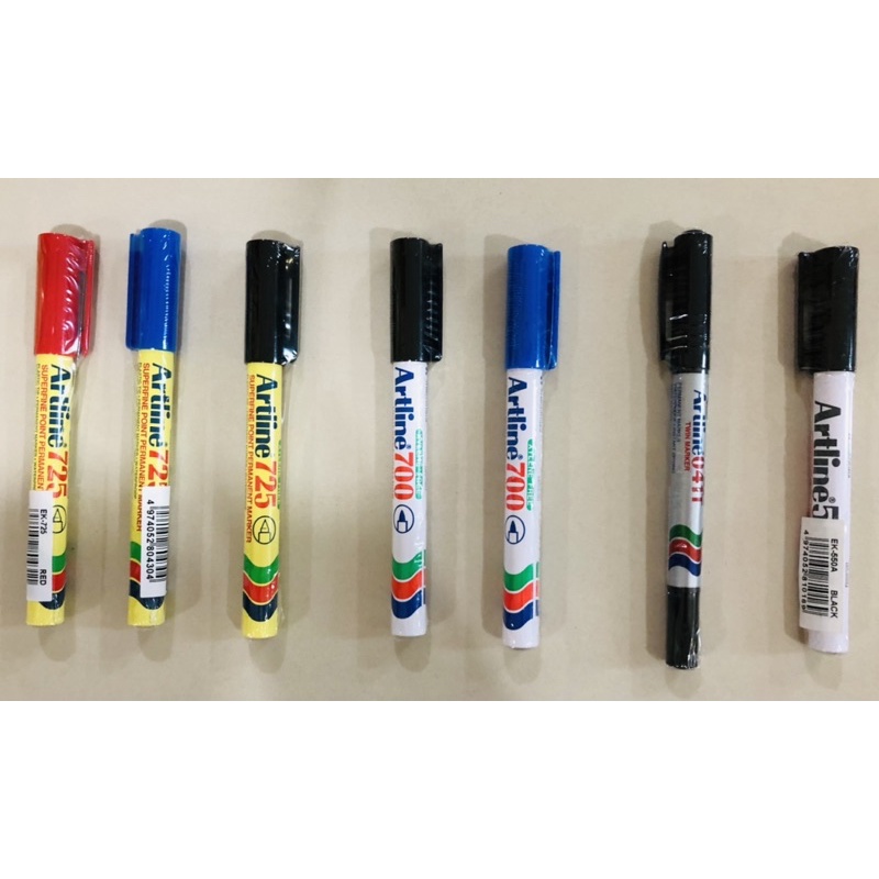 ARTLINE MARKER 725/700/041T/550/500A PENS/XYLENE FREE/permanent marker