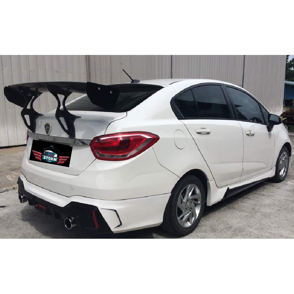 PROTON PERSONA 2016 2020 ( ROCKET BUNNY ) GT WING MATTE BLACK COLOR