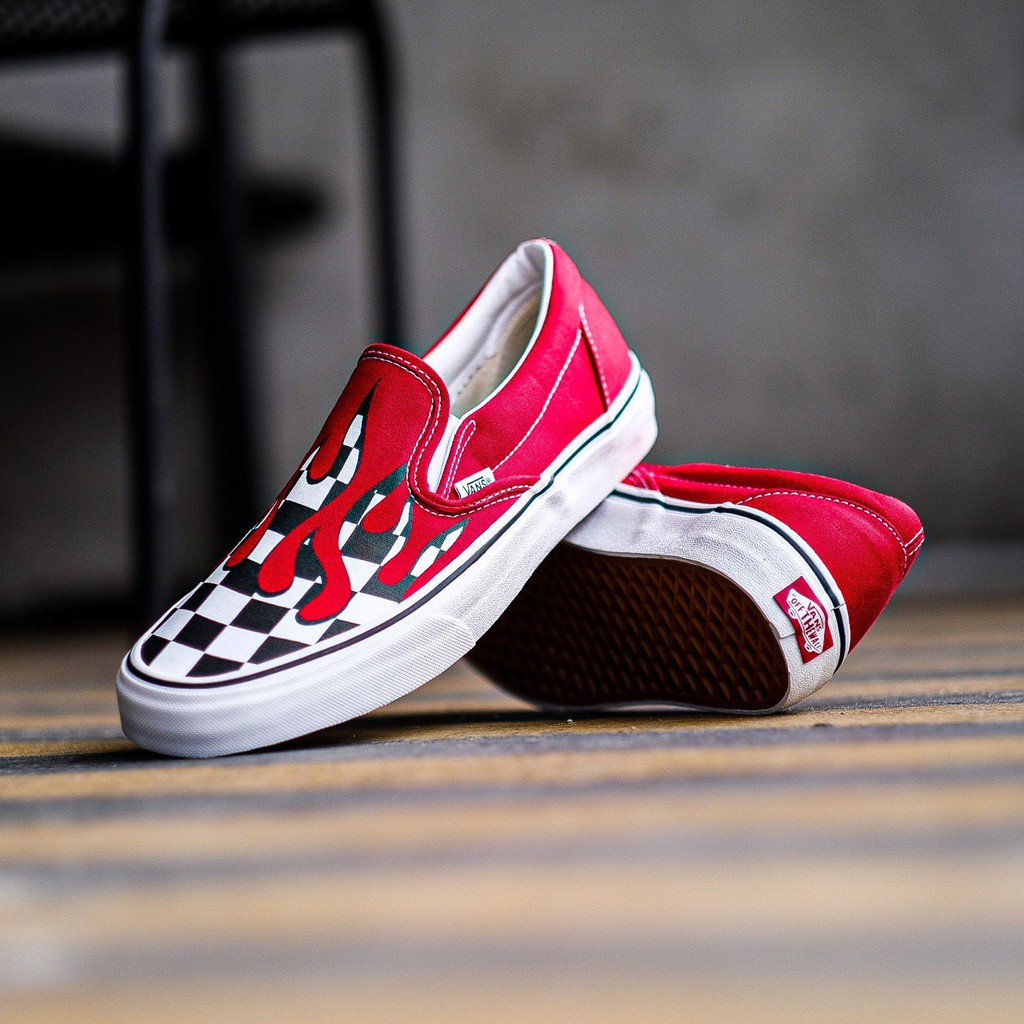 Vans shop flame red