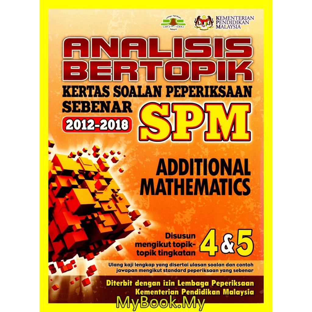 MyB Buku Latihan : Analisis Bertopik SPM Soalan Peperiksaan Sebenar ...