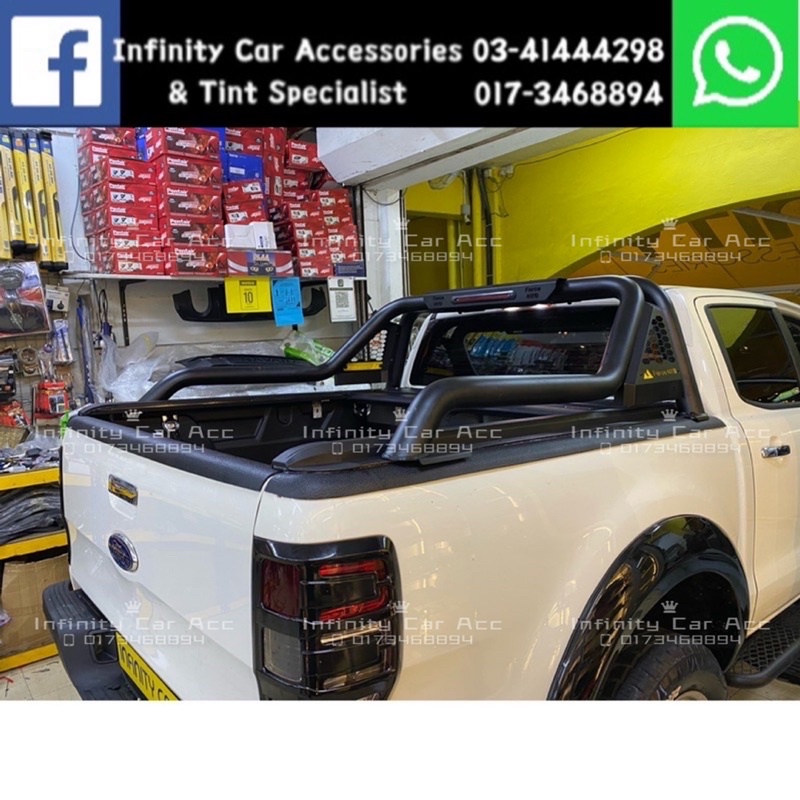 Ford Ranger T6 T7 T8 T9 2012-2022 Force F5 Sport Roll Bar Sportbar ...