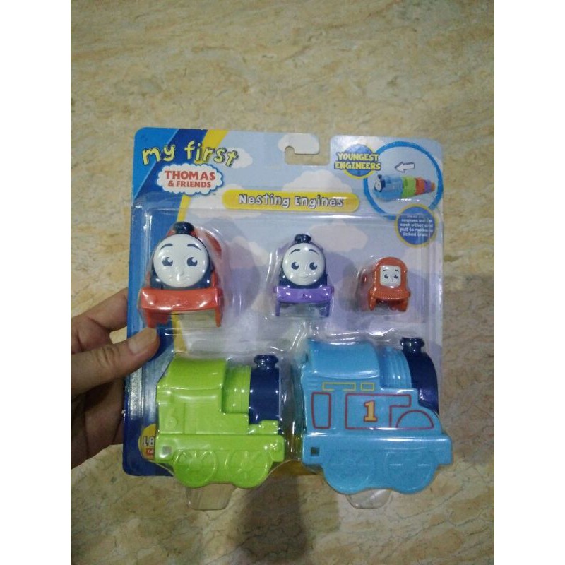 Thomas & Friends My First Nesting Engines Original Kids Toys | Shopee ...