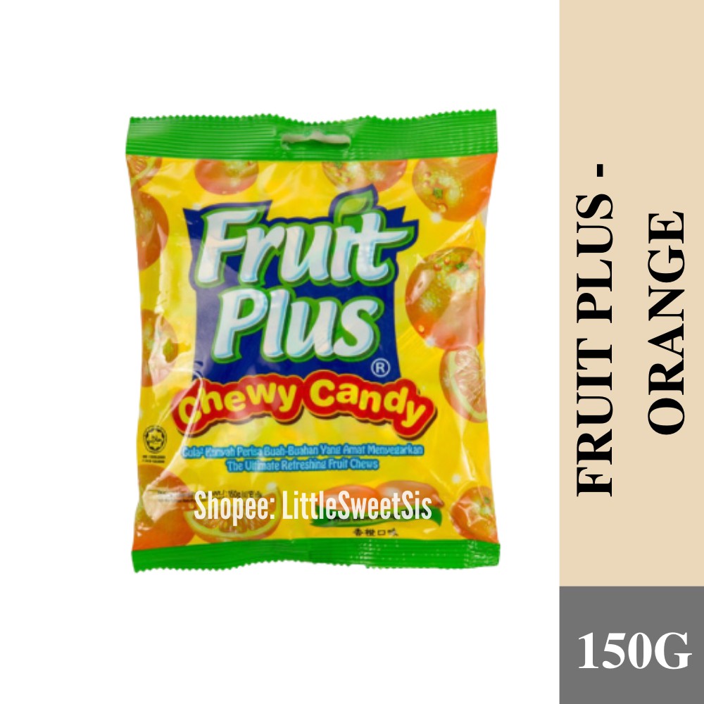 FRUIT PLUS CHEWY CANDY [120g] {+/-38pcs} | Shopee Malaysia