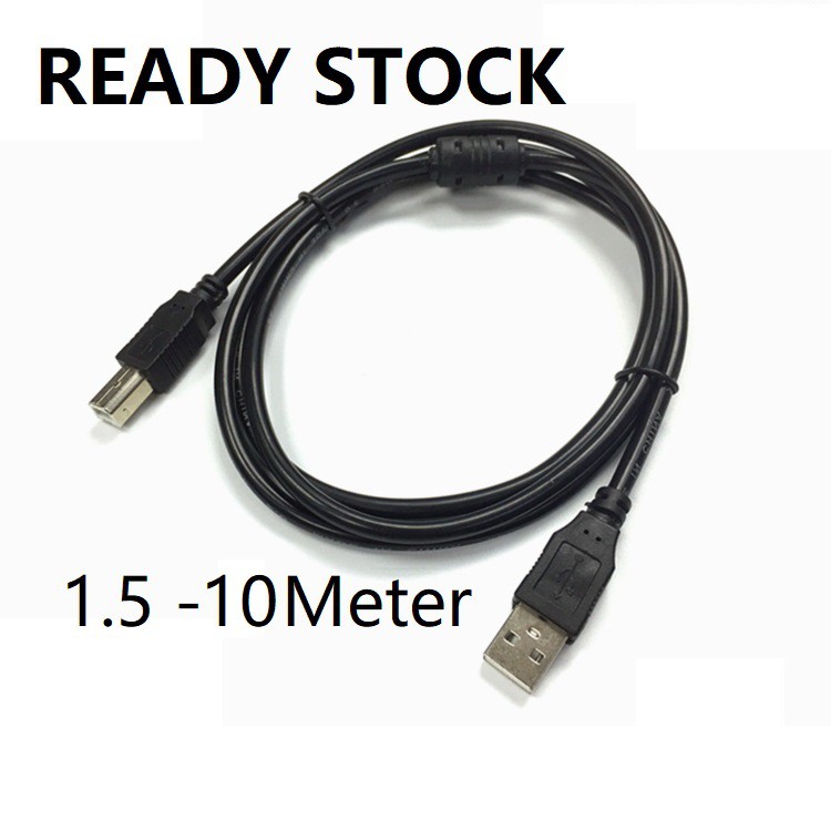 High Speed Usb Printer Cable For Canon Epson Hp Printer Shopee Malaysia 6628