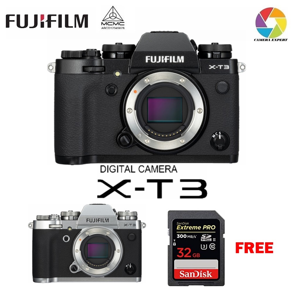 Fujifilm X-T3 / XT3 Body Mirrorless Digital Camera | Shopee Malaysia