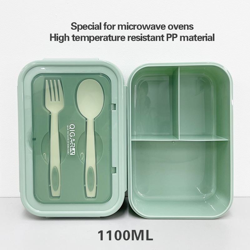 Double-layer insulation lunch box student office worker lunch box heat