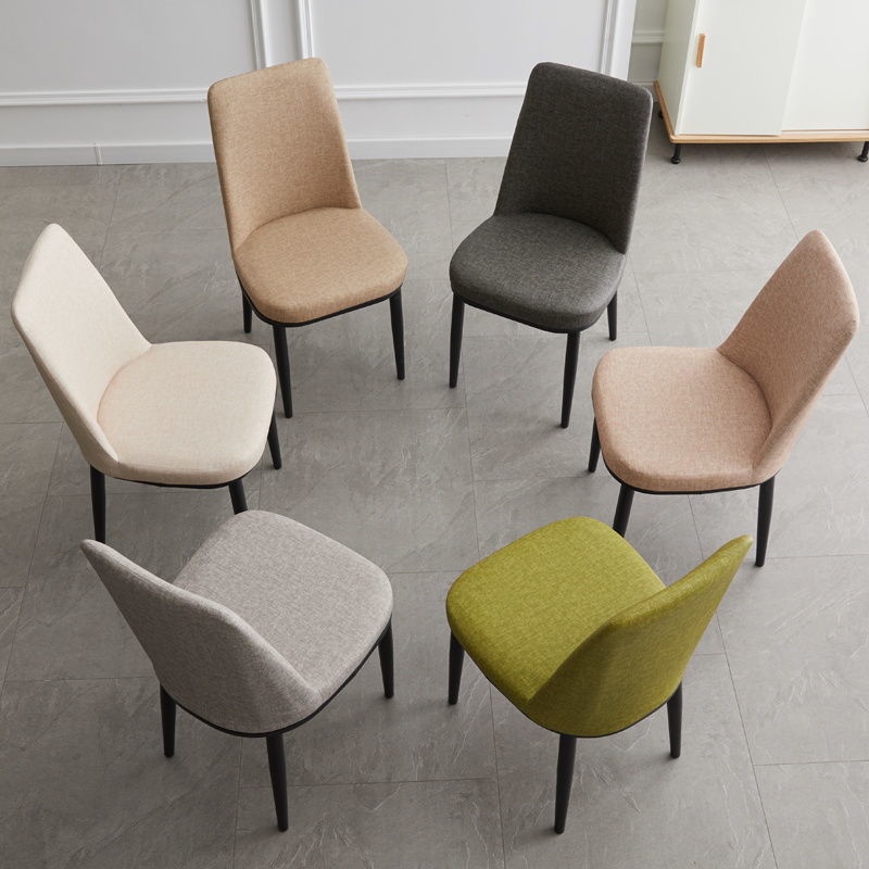 Nordic chair simple modern stool dining table and chairs hotel ...