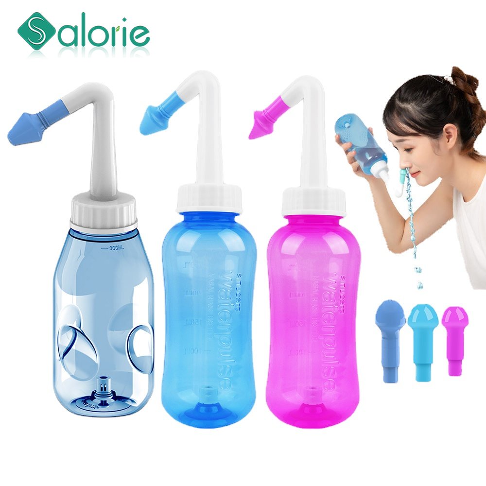 Nasal Washer Neti Pot Salt 0.9% Relief For Sinusitis And Allergy 300ml Antibacterial Salt For Adult And Children I3816447357 - View #4