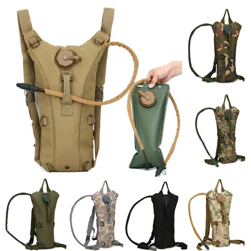 2-Pack 3L Water Bladder Hydration Backpack For Hiking, Camping, Cycling - Adjustable, Durable 4 thumbnail image