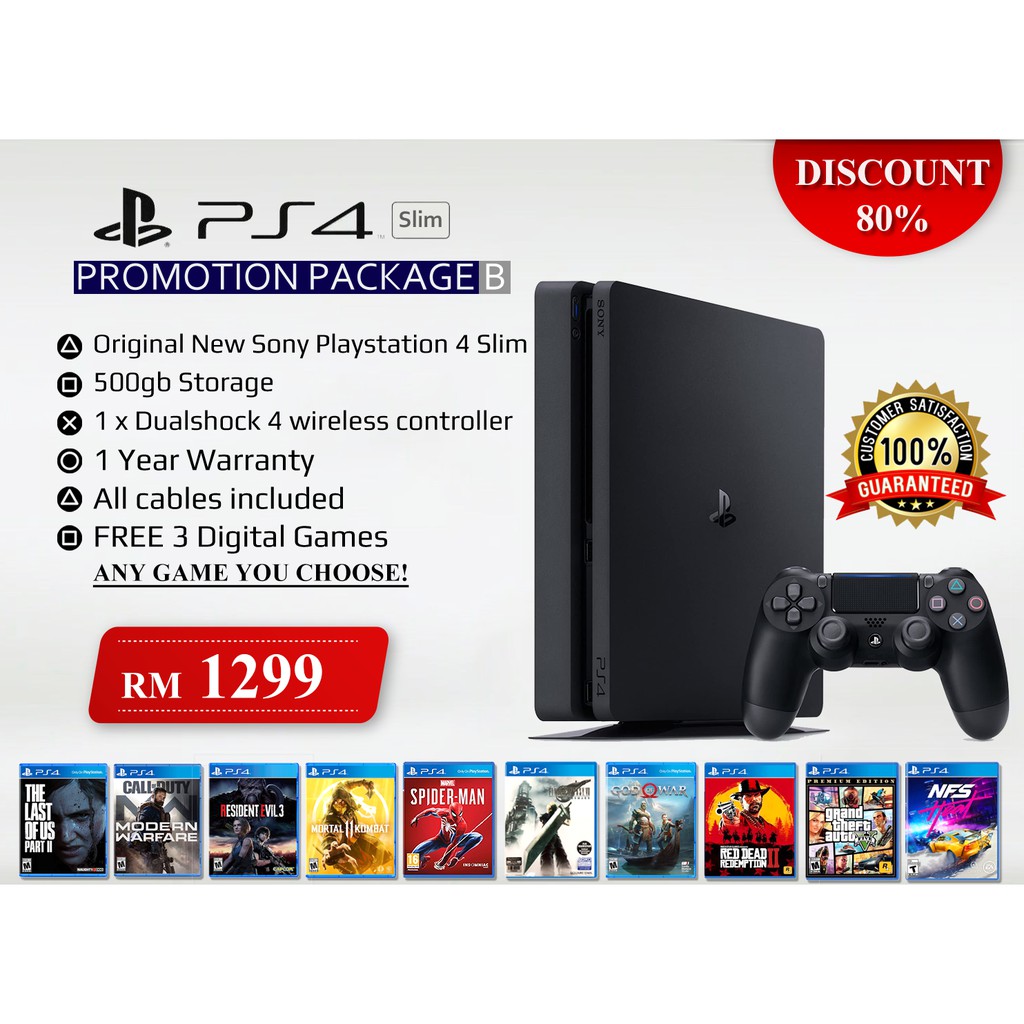 Promo ps4 clearance slim