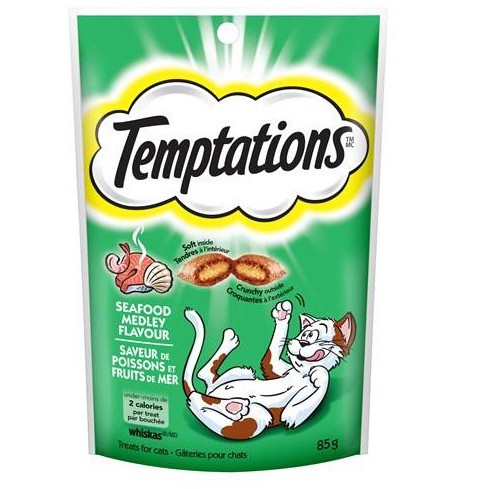 Temptations Seafood Medley Flavour Cat Treats 75g | Shopee Malaysia