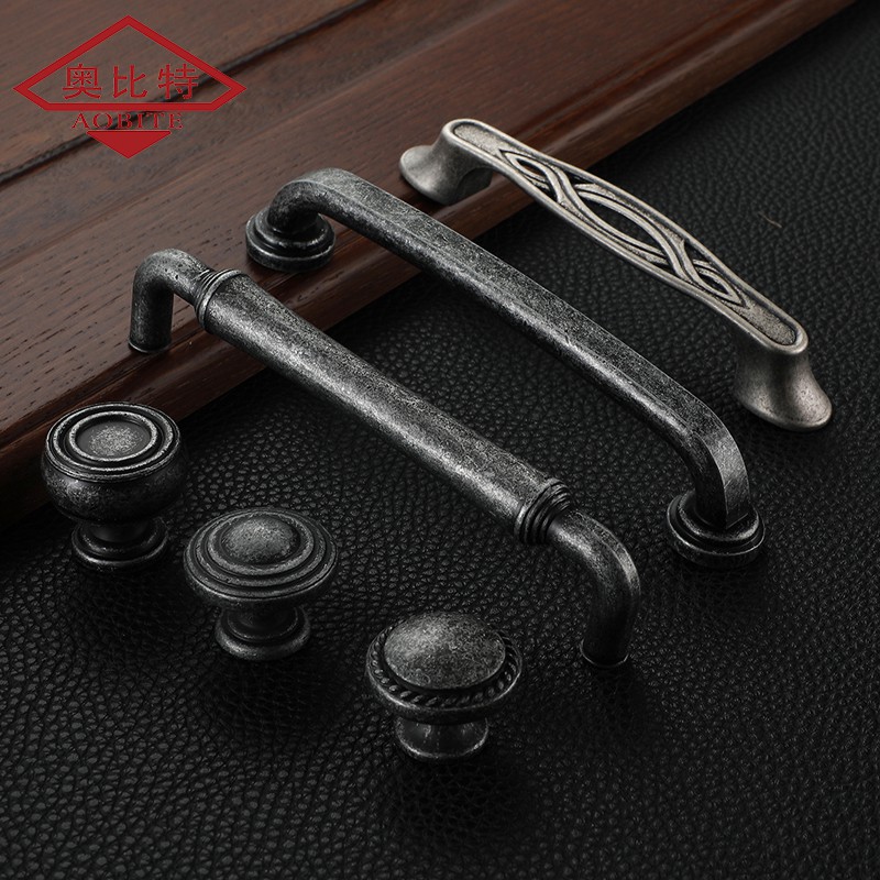 AOBITE Retro Kitchen Door Handles Cabinet Door Vintage Handle Knobs ...