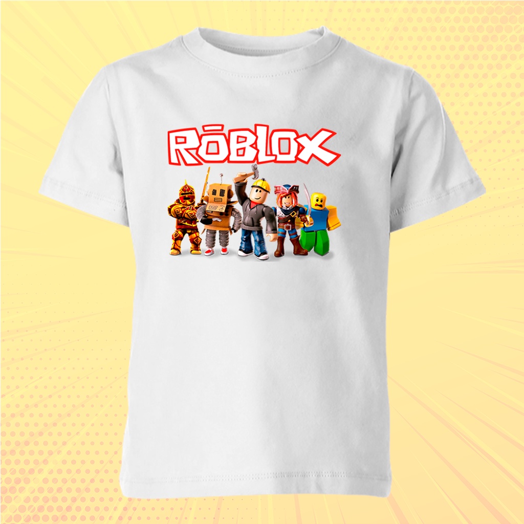 Kids Tshirt Roblox Baju Budak Lelaki Premium 100%Cotton ( Age / Umur 2 ...